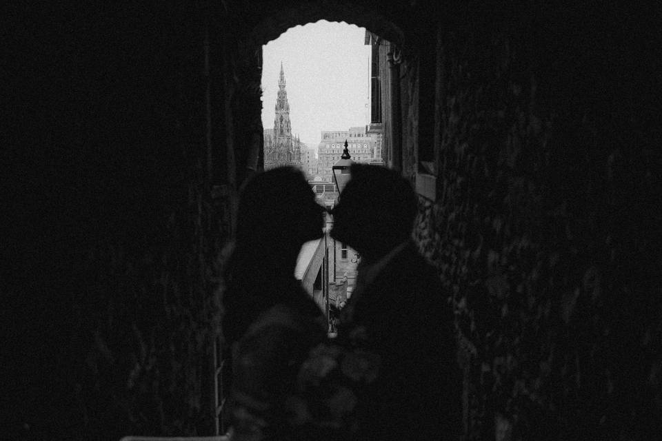 Beautiful intimate elopement