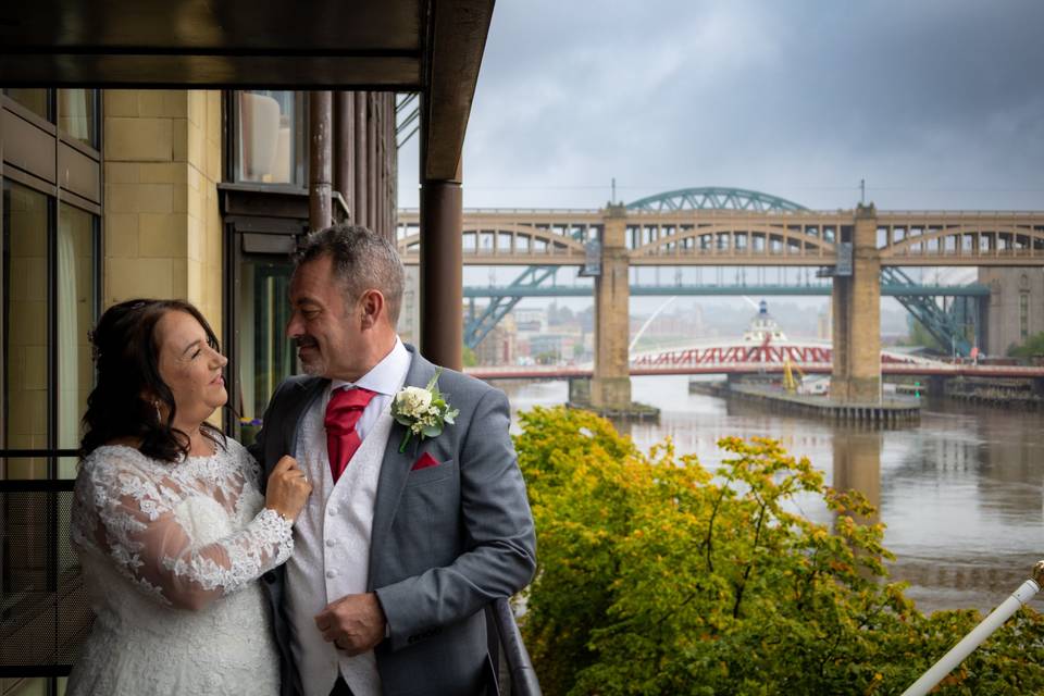 Newcastle City Centre Wedding