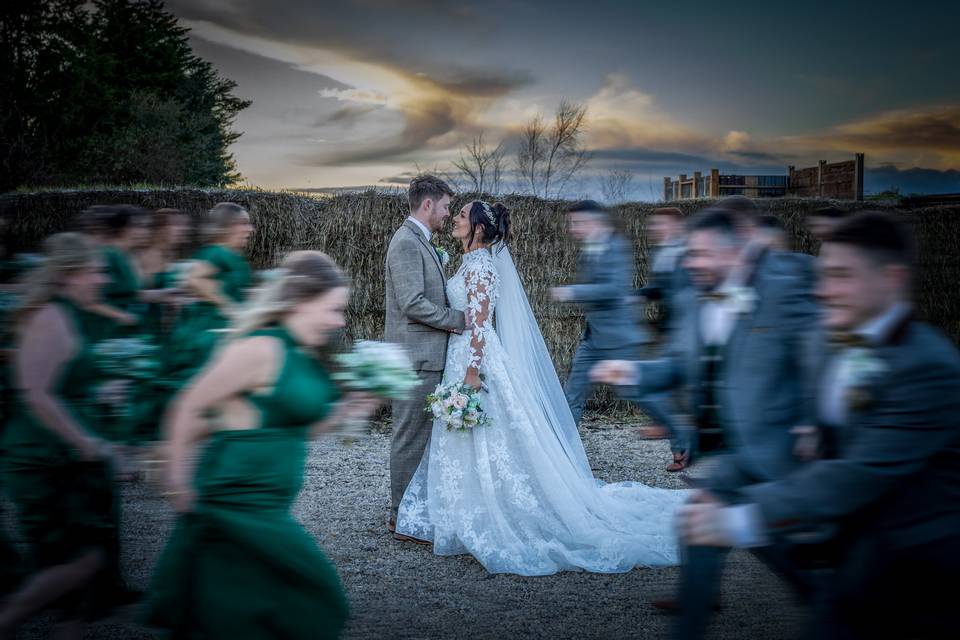 Couple at RUNA FARM