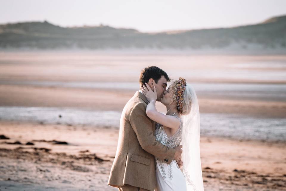 Couple on beach