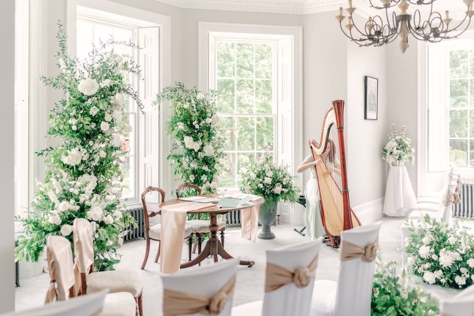 Harpist Lucy Bishop