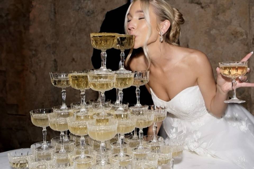Champagne Tower