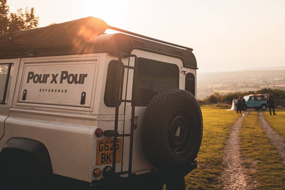 Sunset Landrover