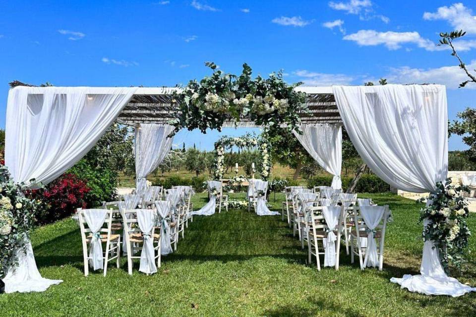 Civil ceremony at Masseria