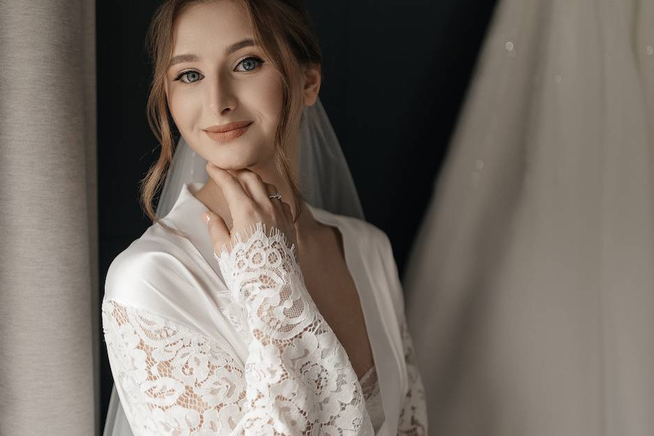 Timeless bridal look