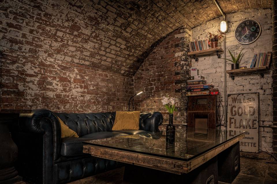 Quiet seating areas