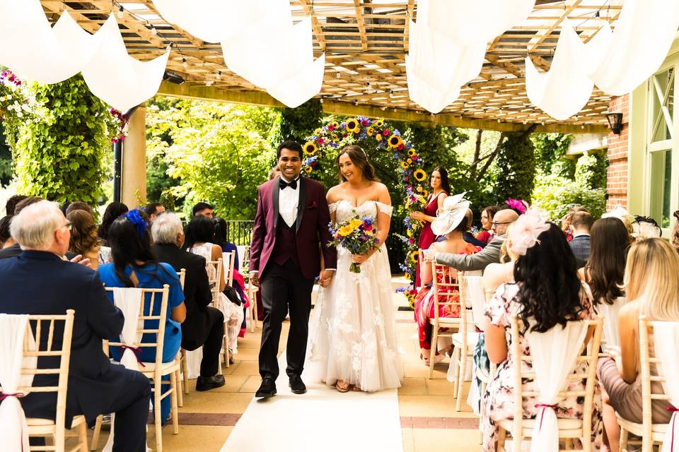 Flower arch