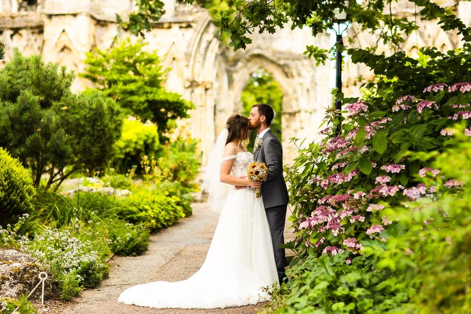 The Hospitium York wedding