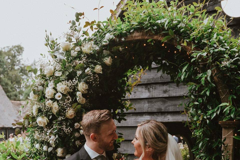 Flower arch