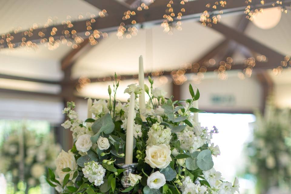 Floral centrepieces