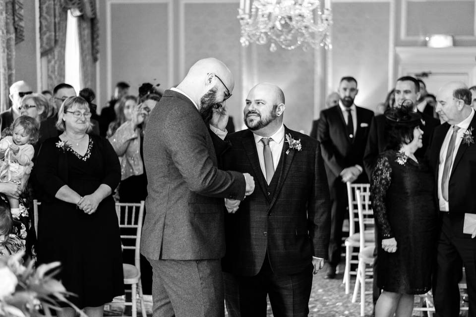 Groom and groom ceremony