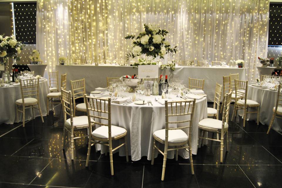 Glamorous ballroom