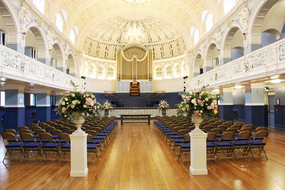 Main Hall ceremony