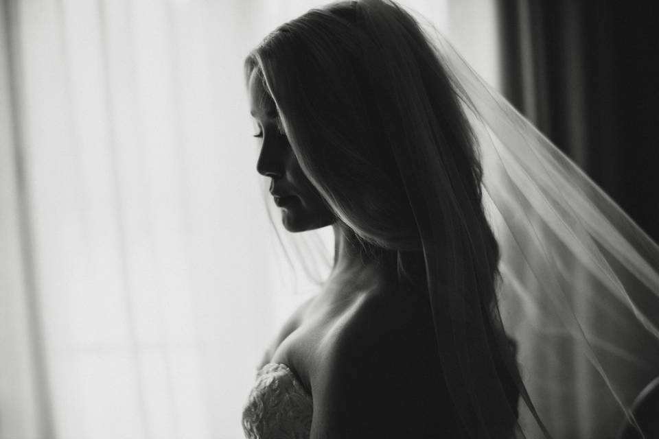 Bridal silhouette - Still Miracle London Photography