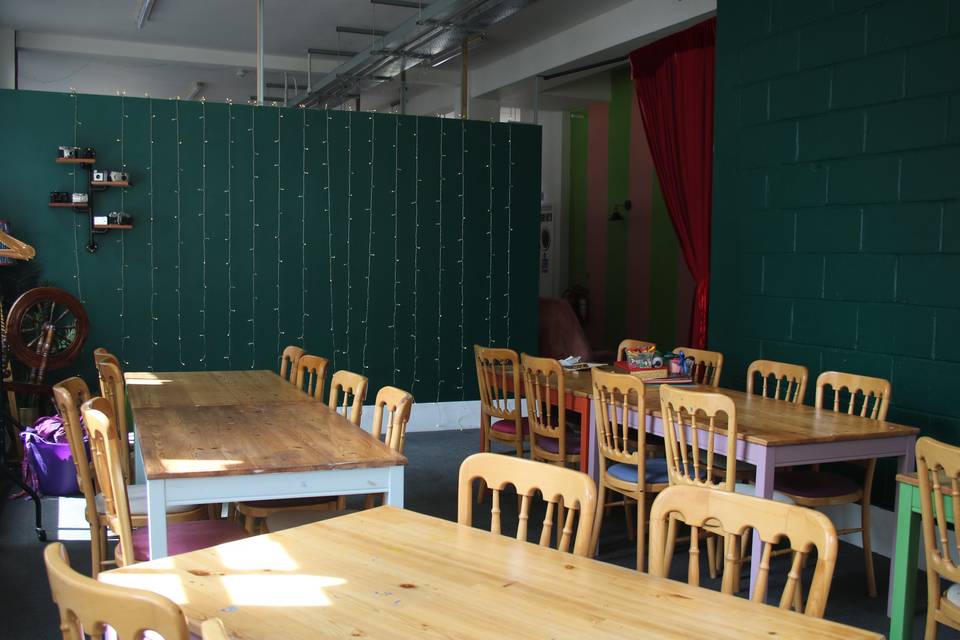 Smaller room - 'the workshop'