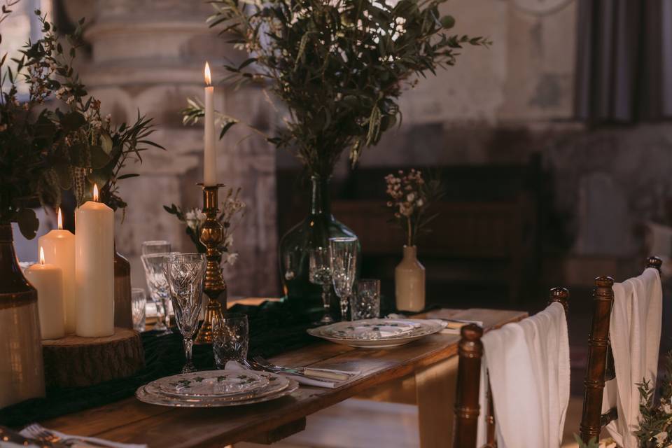 Woodland Wedding Table