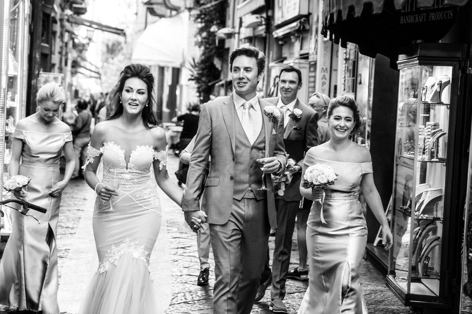 Reportage wedding photography