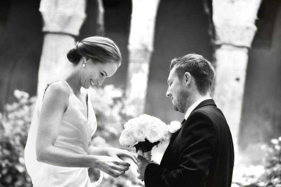 Sorrento Cloister Wedding