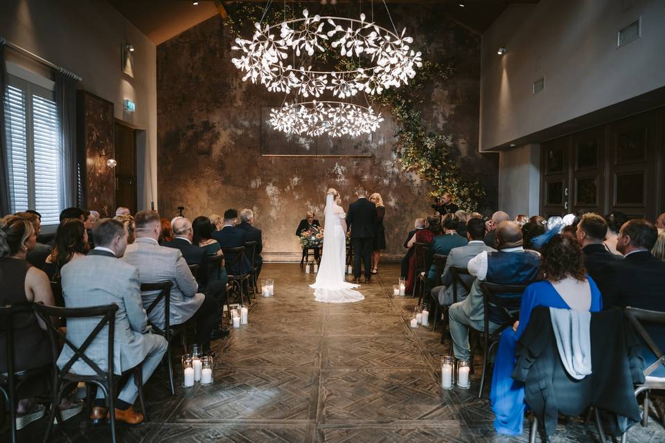 Manor House Lindley ceremony