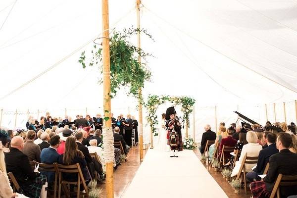 Wedding marquee