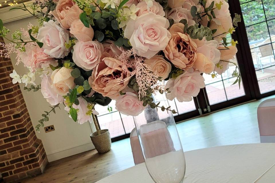 Rosanna floral centrepieces