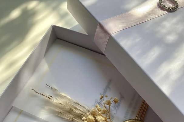 Boxed invitation