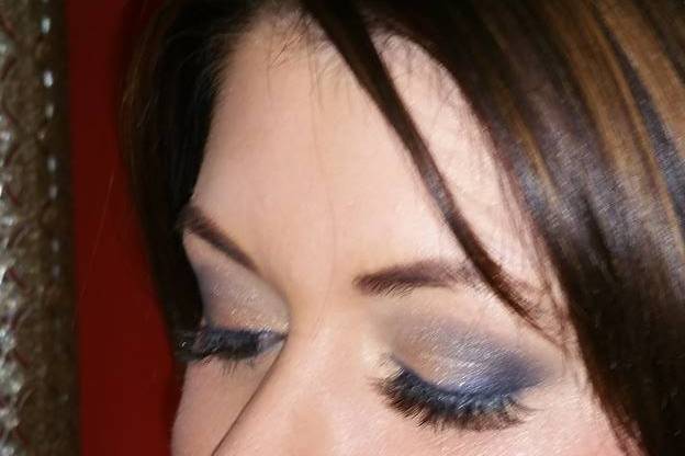 Smokey blue eyes