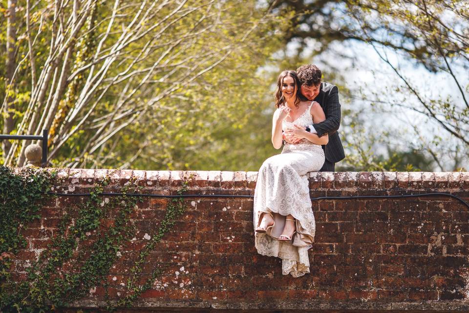 Old brick bridge