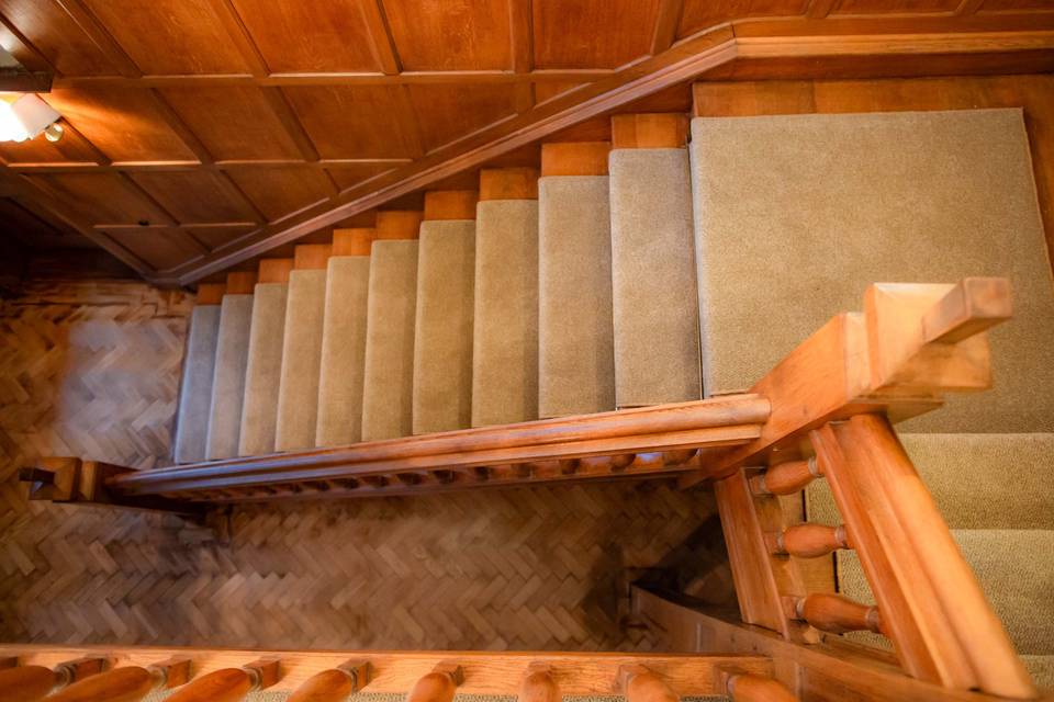Old-fashioned staircase