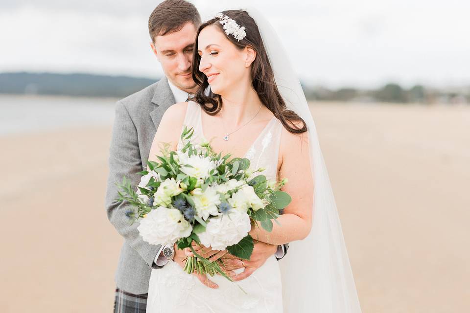 Bride and groom