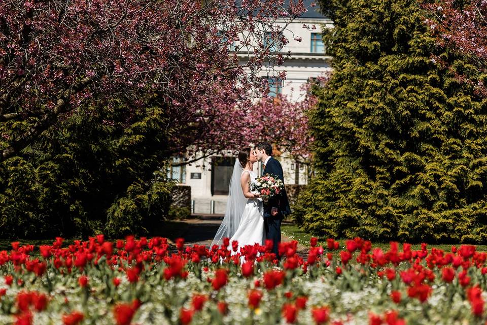 Bride and groom