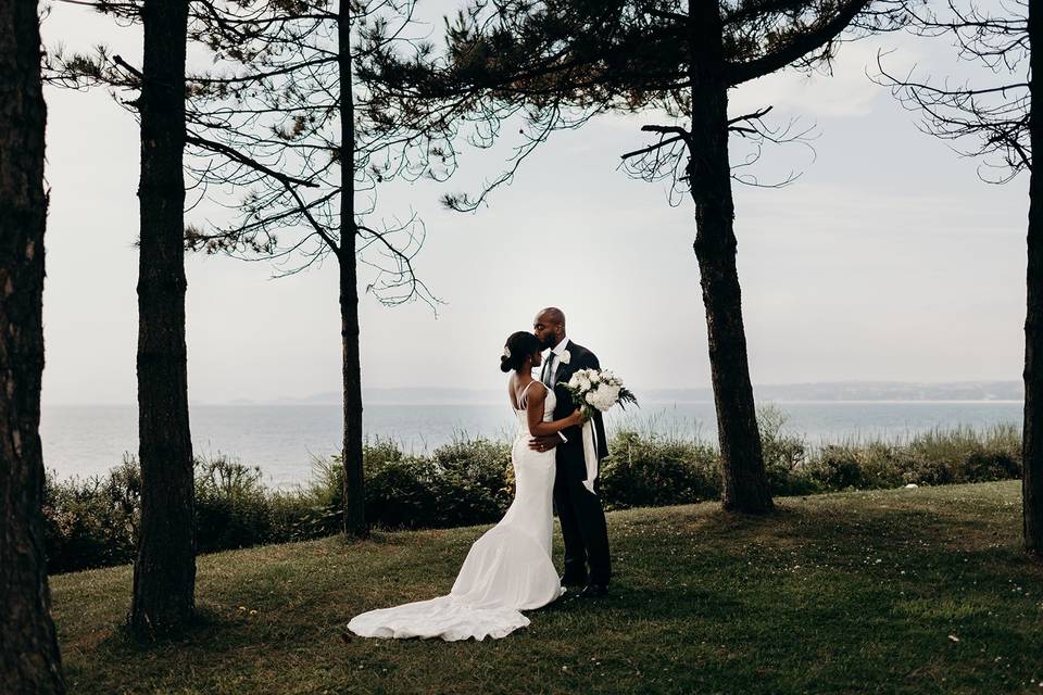 Bride and groom