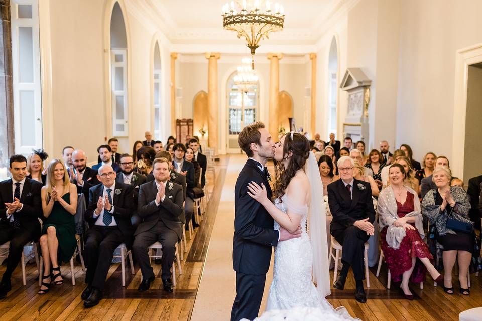 Bride and groom