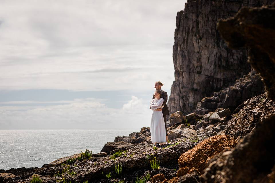 Bride and groom