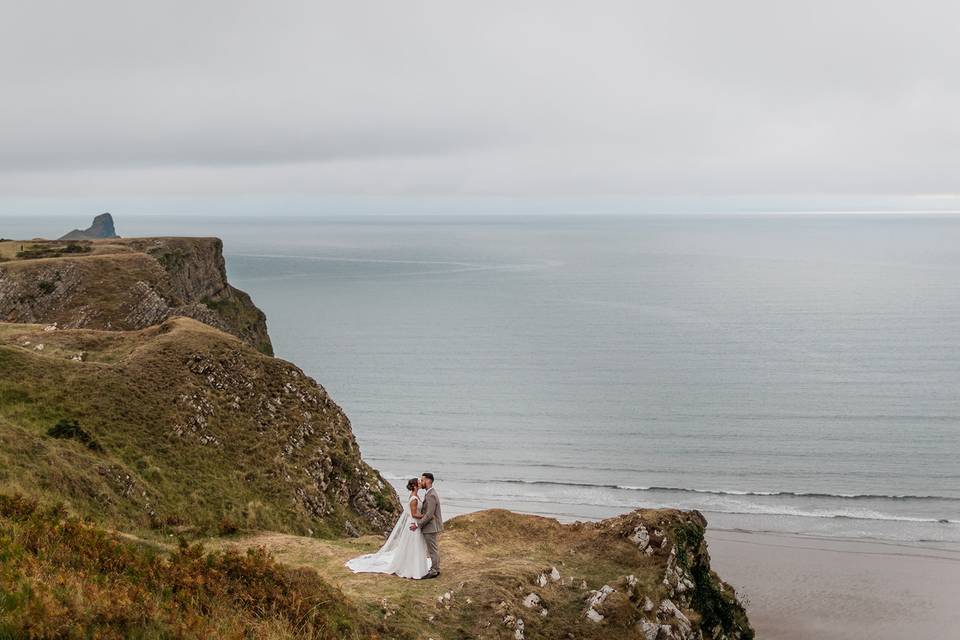 Bride and groom