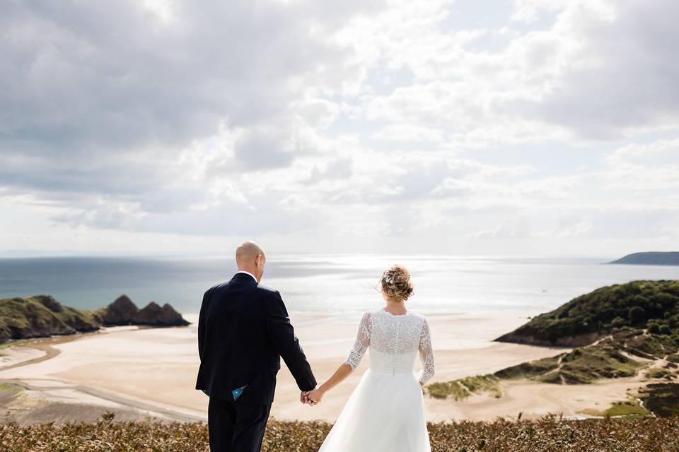 Bride and groom