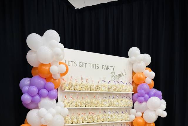 Popcorn wall