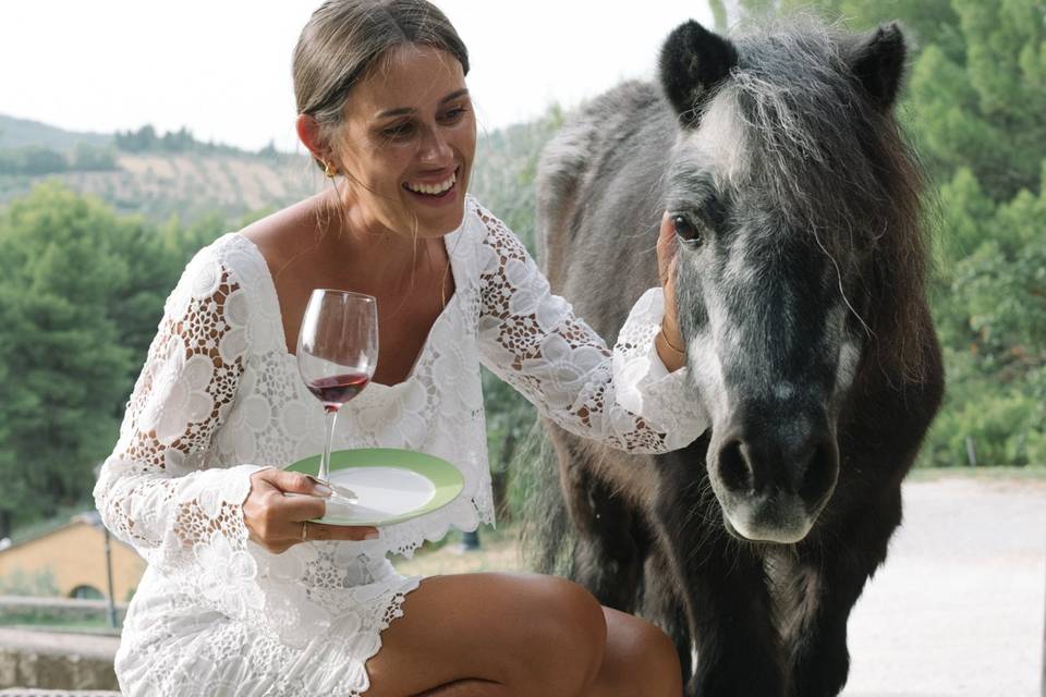 Louise with Nerina