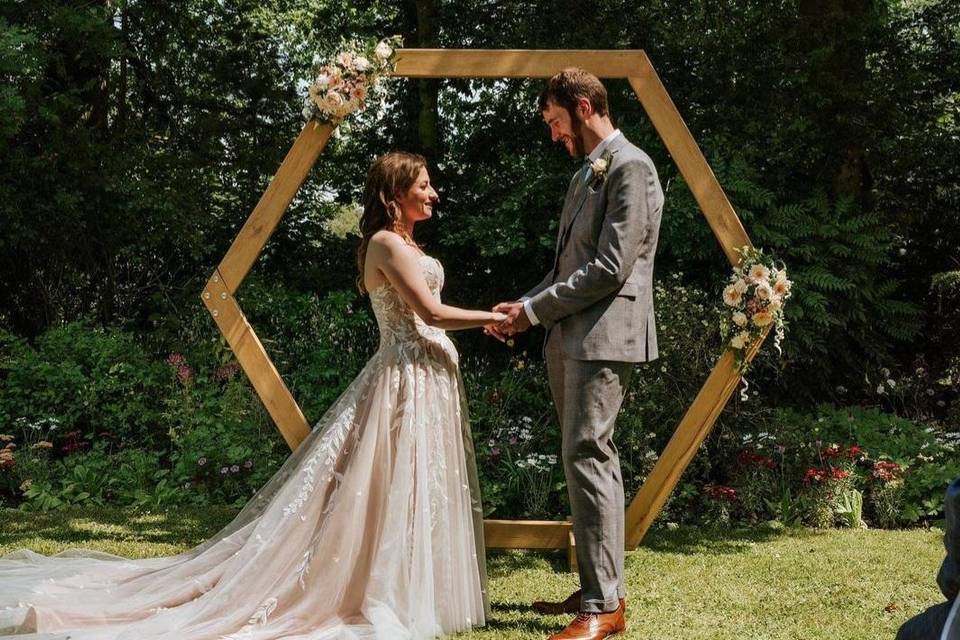 Garden Wedding, Suffolk