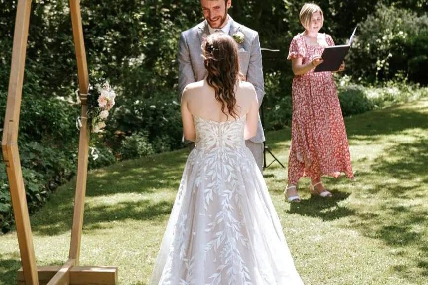 Garden Wedding, Suffolk