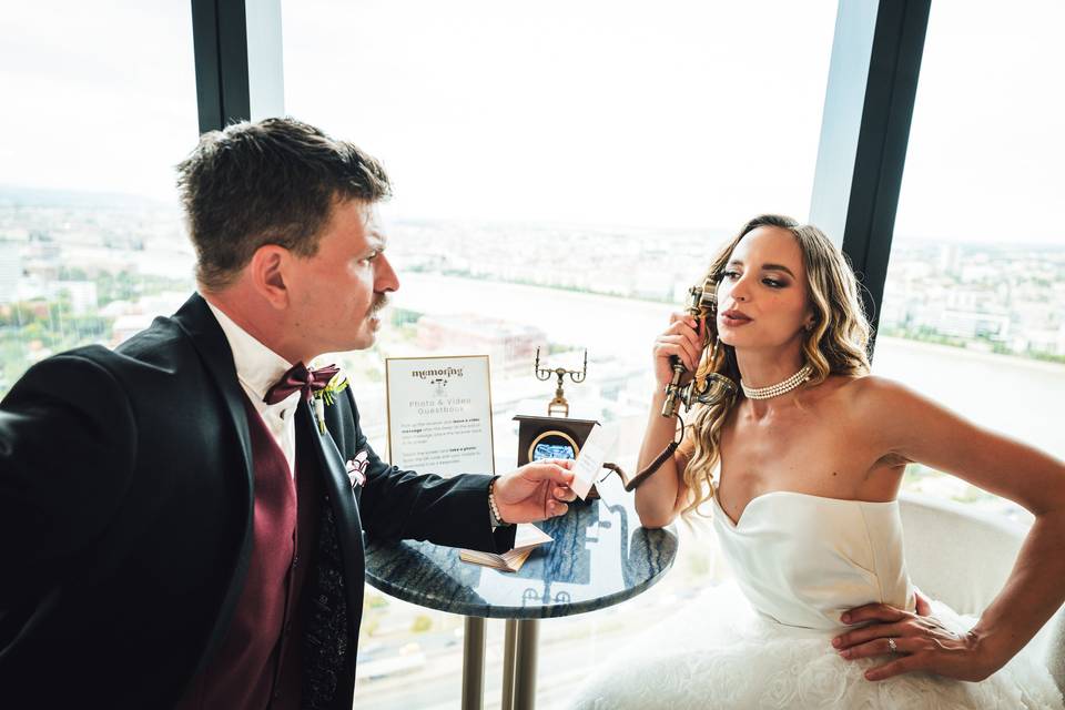 Unique wedding extra