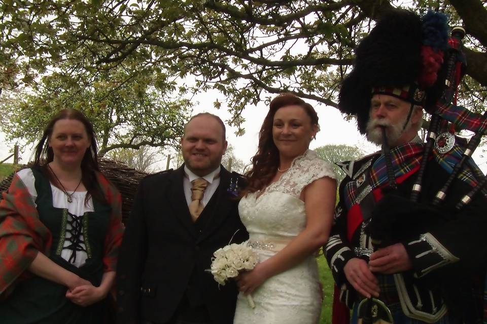 Scottish wedding