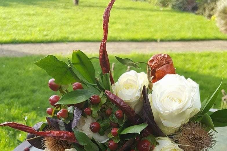 Autumn posy