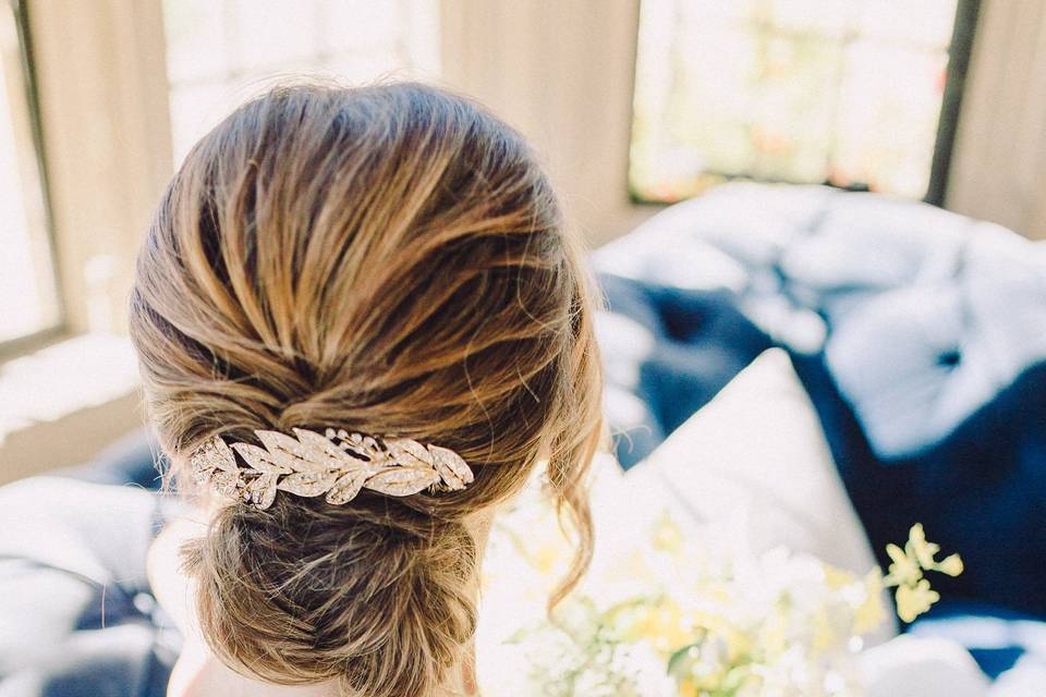 Bridal hair