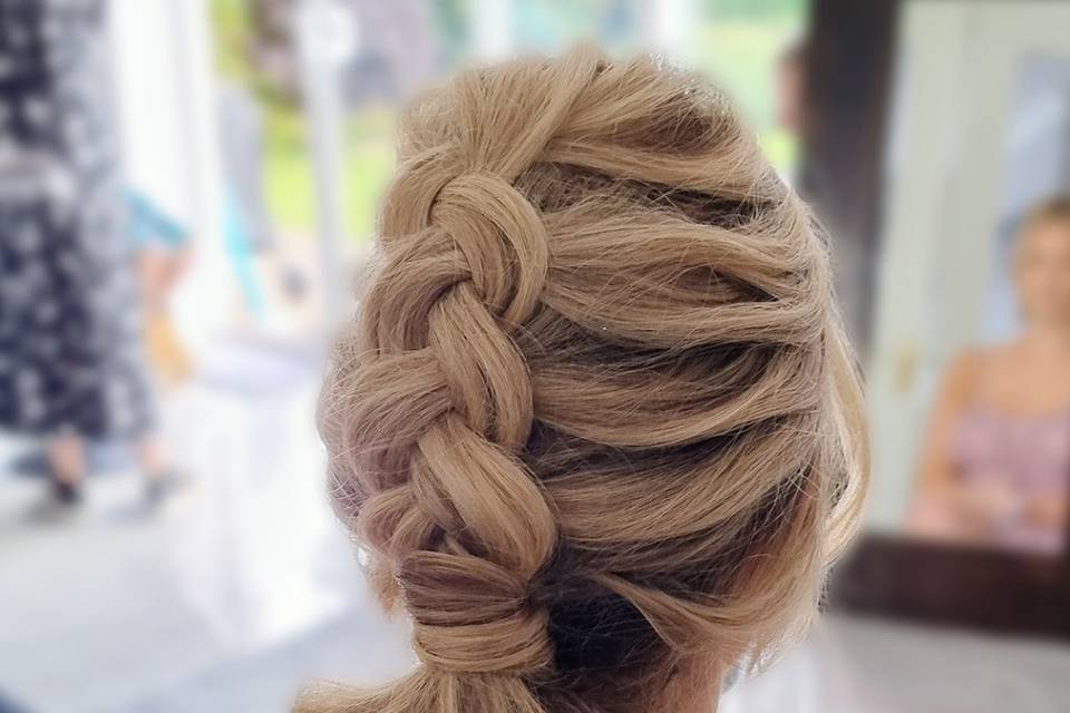 Bridesmaid hairstyles braids