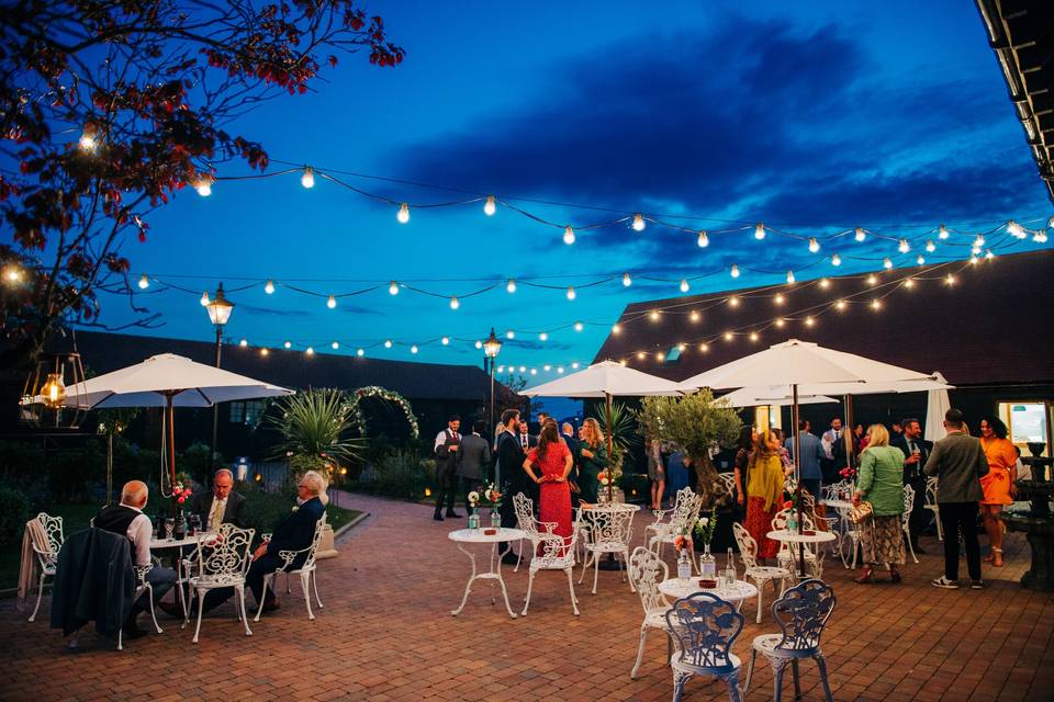 Summer Evening Courtyard