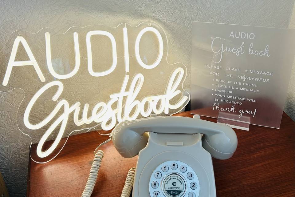 Audio Guest Book