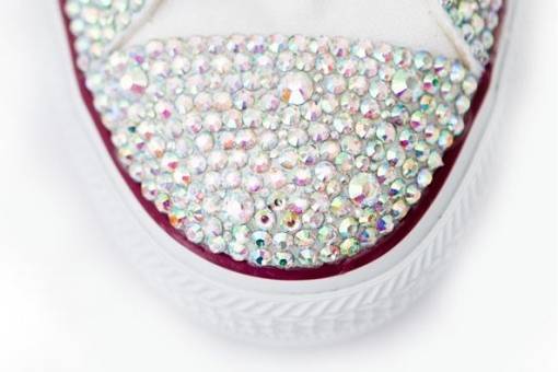 Bejeweled shoes