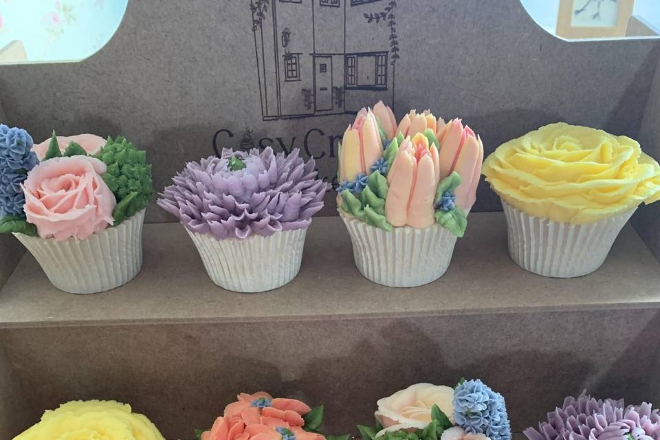 Flower Cupcakes - Individual