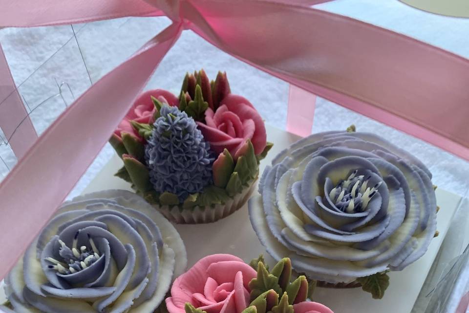 Lavender Blue Gift Box